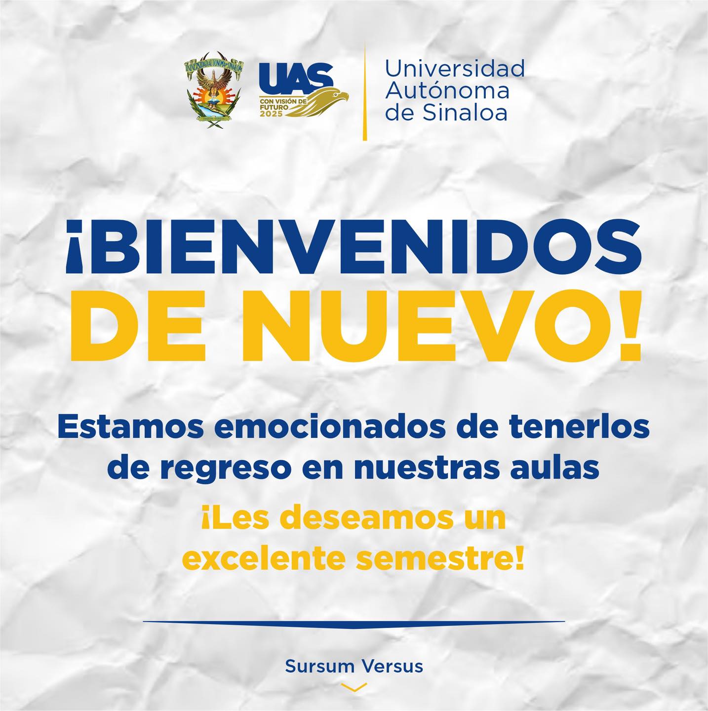 LES DESEAMOS UN EXCELENTE REGRESO A CLASES!